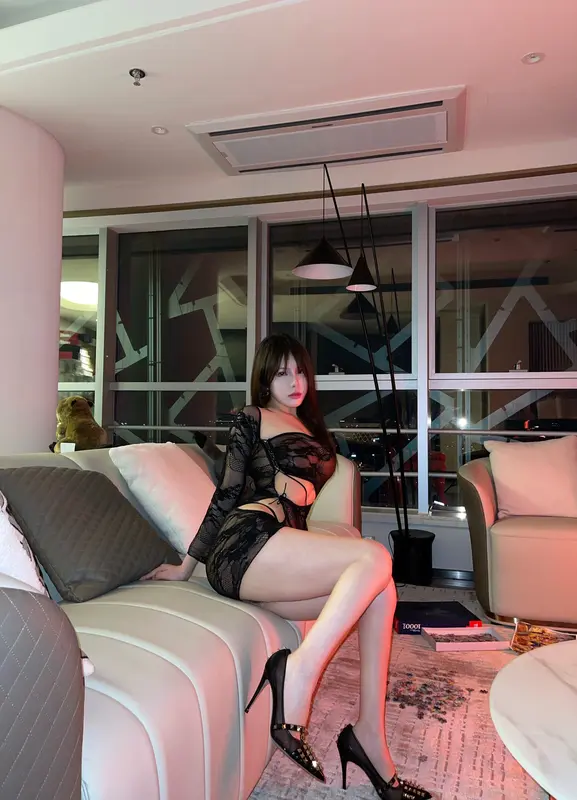 004.奔跑的晶骡儿-微密圈系列 透视蕾丝装 - 奔跑的晶骡儿